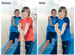 Retouching