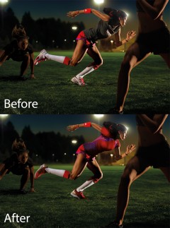 Retouching